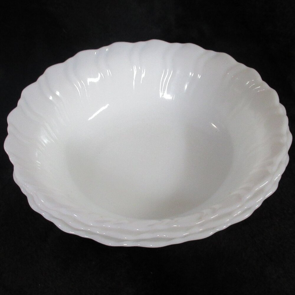 3pc. Vintage Macbeth Evans Petalware Bowls